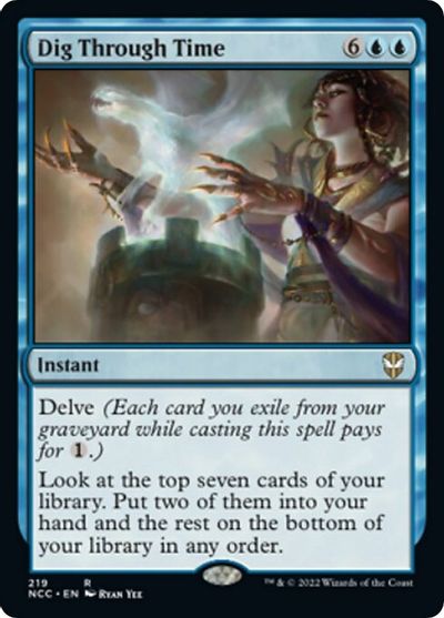 Dig Through Time card art