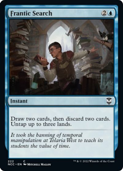 Frantic Search card art