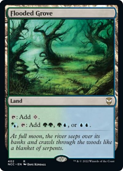 Flooded Grove card art