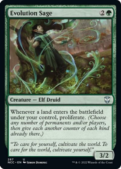 Evolution Sage card art
