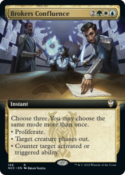 Brokers Confluence (Extended Art) card art