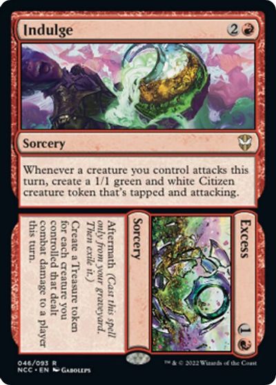 Indulge // Excess card art