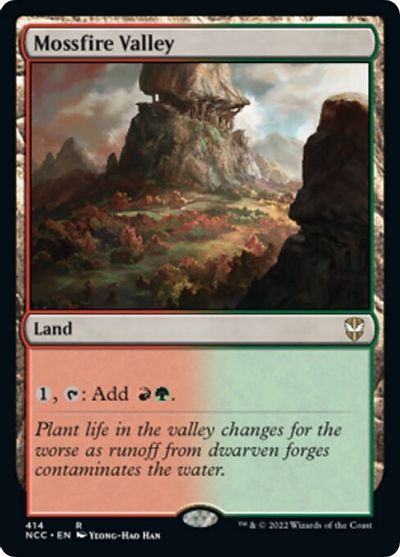 Mossfire Valley card art