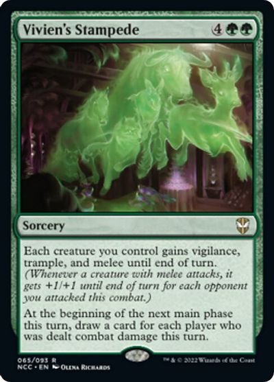 Vivien's Stampede card art
