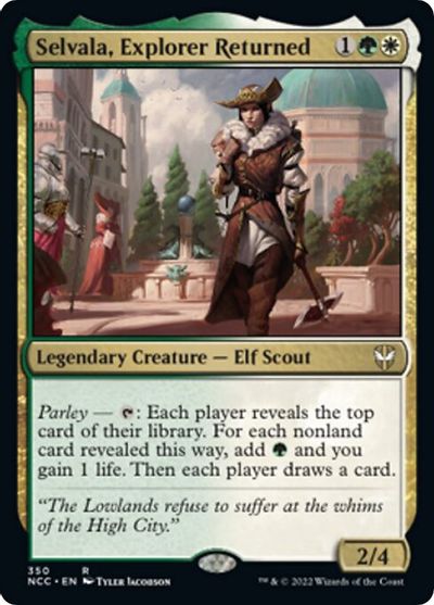 Selvala, Explorer Returned card art