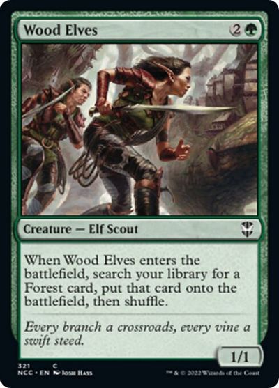 Wood Elves card art