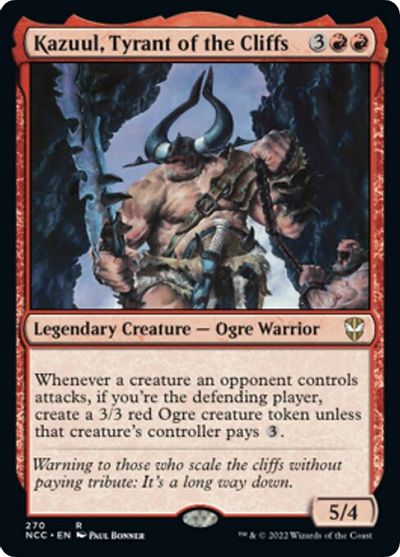 Kazuul, Tyrant of the Cliffs card art
