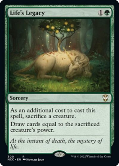 Life's Legacy card art