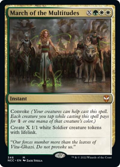 March of the Multitudes card art