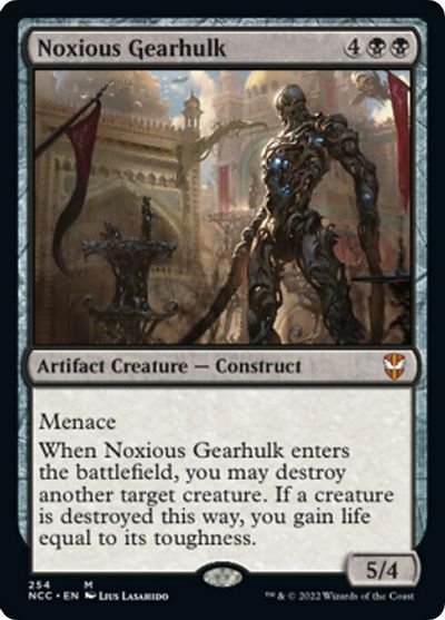 Noxious Gearhulk card art