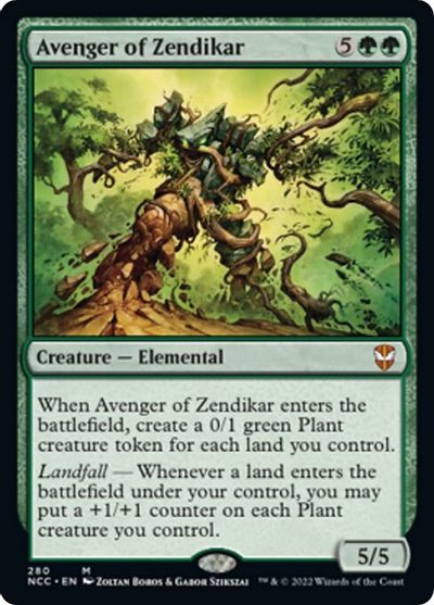 Avenger of Zendikar card art