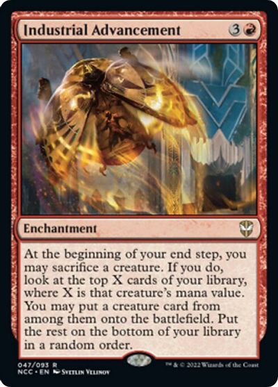 Industrial Advancement card art