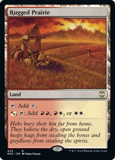 Rugged Prairie card art