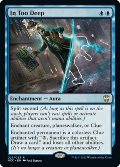 In Too Deep card art