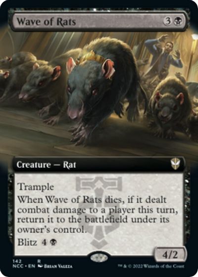 Wave of Rats (Extended Art) card art