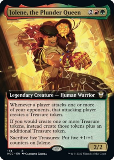 Jolene, the Plunder Queen (Extended Art) card art