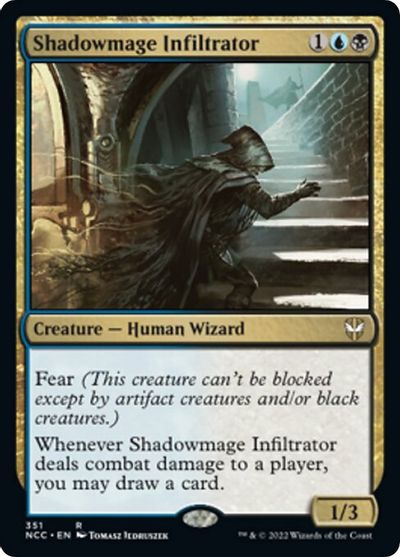 Shadowmage Infiltrator card art