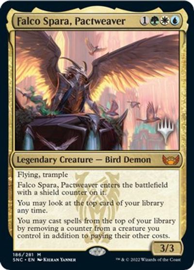 Falco Spara, Pactweaver card art