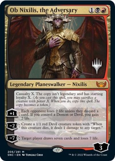 Ob Nixilis, the Adversary card art