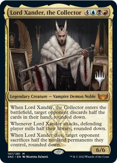 Lord Xander, the Collector card art