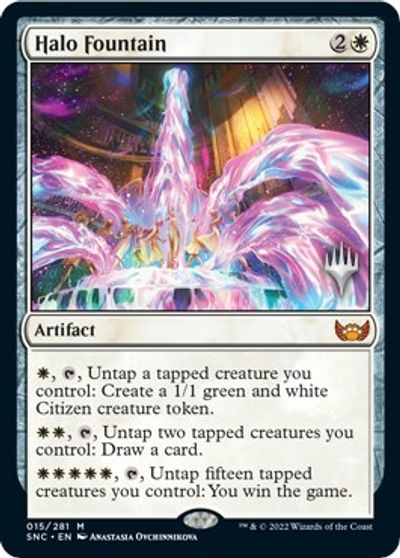 Halo Fountain card art