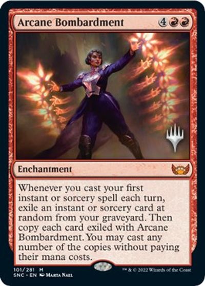 Arcane Bombardment card art