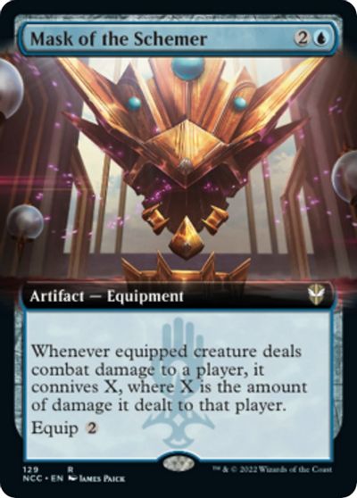 Mask of the Schemer (Extended Art) card art