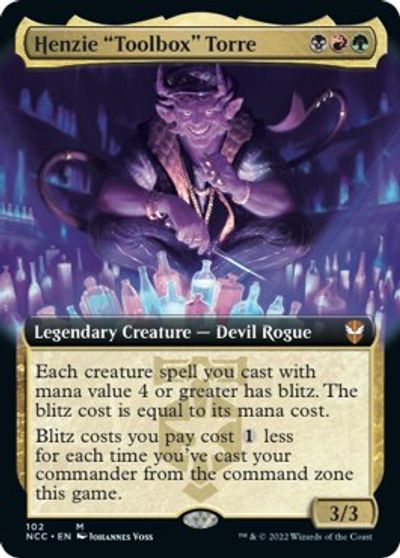 Henzie "Toolbox" Torre (Extended Art) card art