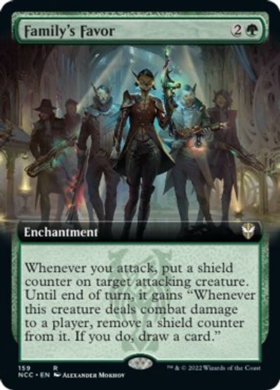 Family's Favor (Extended Art) card art