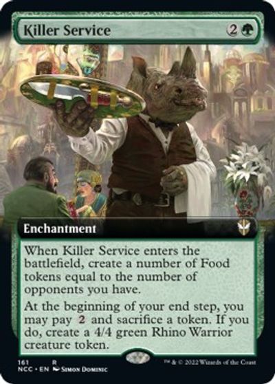 Killer Service (Extended Art) card art