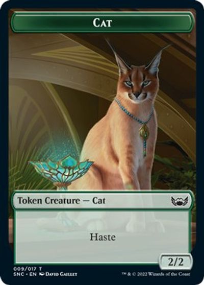 Cat // Dog Double-Sided Token card art