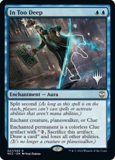 In Too Deep card art
