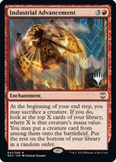 Industrial Advancement card art