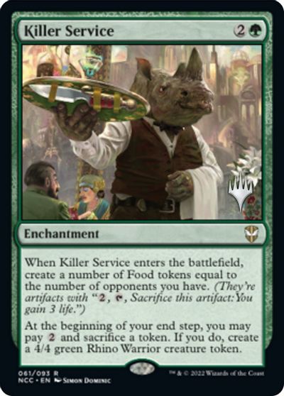 Killer Service card art
