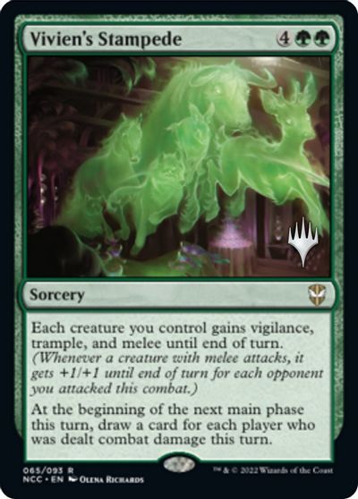 Vivien's Stampede card art