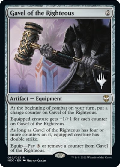 Gavel of the Righteous card art