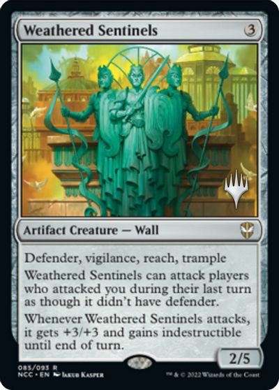 Weathered Sentinels card art