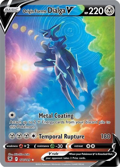 Origin Forme Dialga V (Alternate Full Art) card art