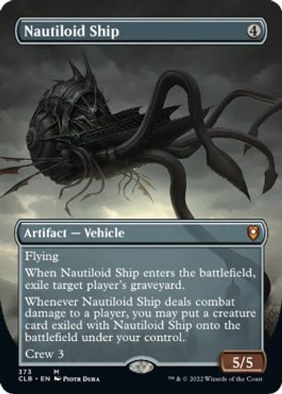 Nautiloid Ship (Borderless) card art
