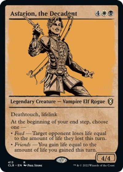Astarion, the Decadent (Showcase) card art