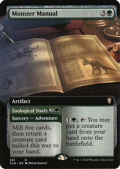 Monster Manual (Extended Art) card art