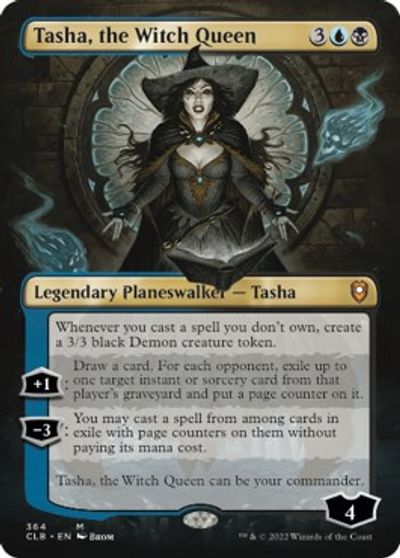 Tasha, the Witch Queen (Borderless) card art