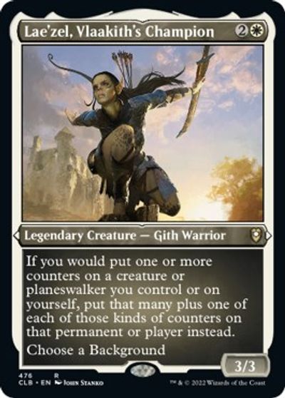 Lae'zel, Vlaakith's Champion (Foil Etched) card art