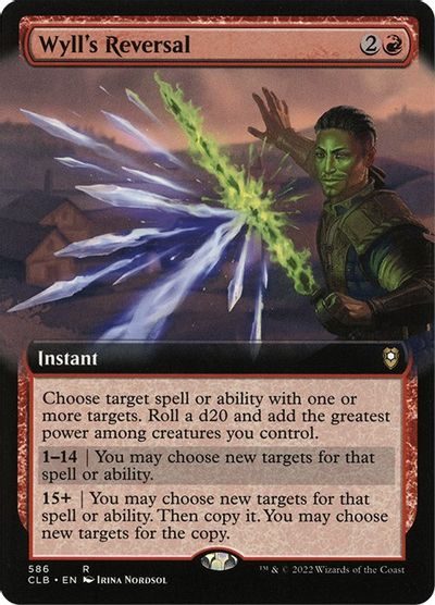 Wyll's Reversal (Extended Art) card art