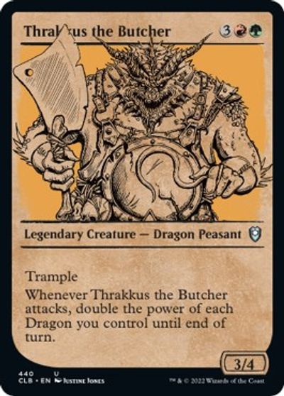 Thrakkus the Butcher (Showcase) card art
