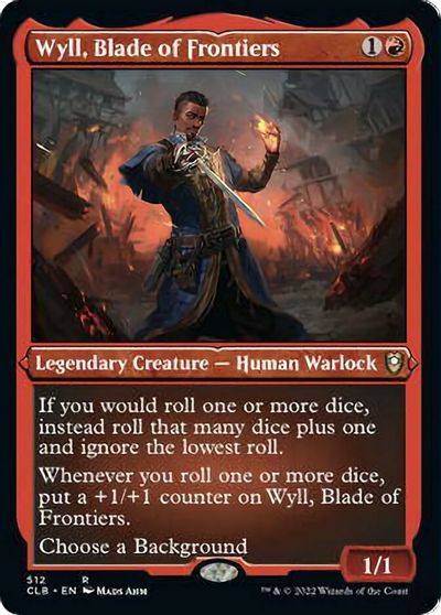 Wyll, Blade of Frontiers (Foil Etched) card art