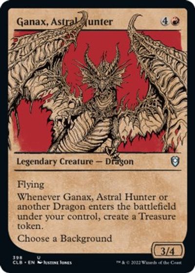 Ganax, Astral Hunter (Showcase) card art