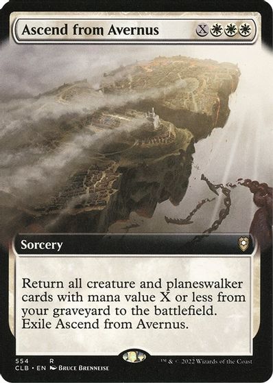 Ascend from Avernus (Extended Art) card art