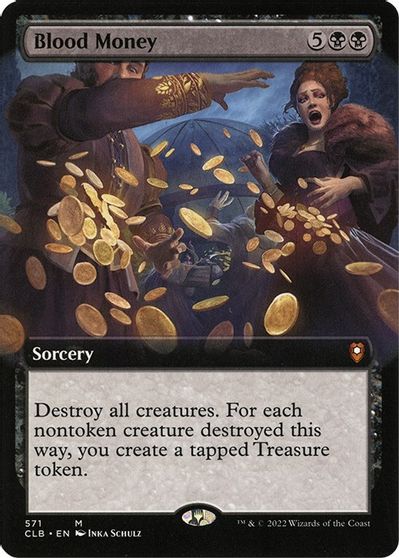 Blood Money (Extended Art) card art