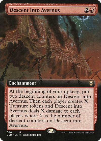 Descent into Avernus (Extended Art) card art
